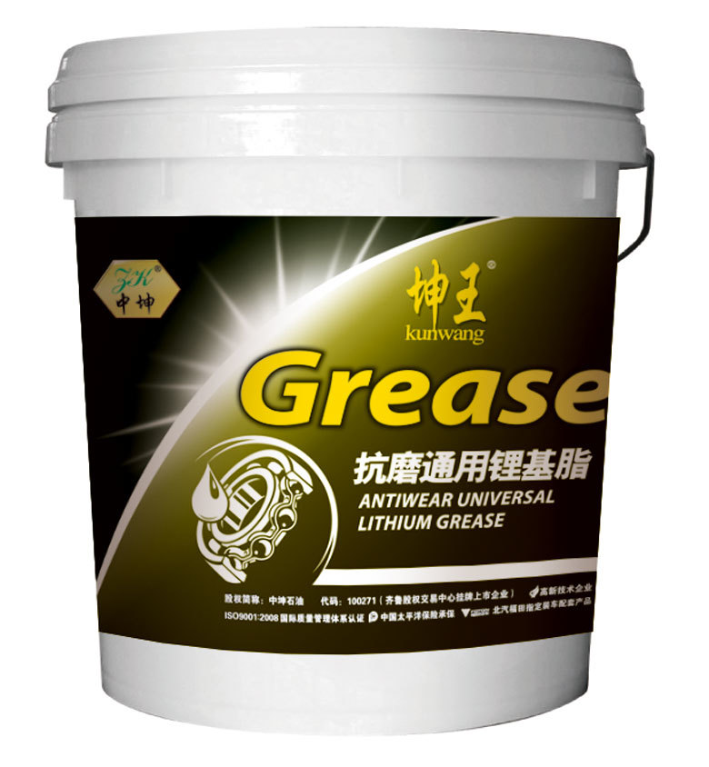 中坤抗磨通用锂基脂-白